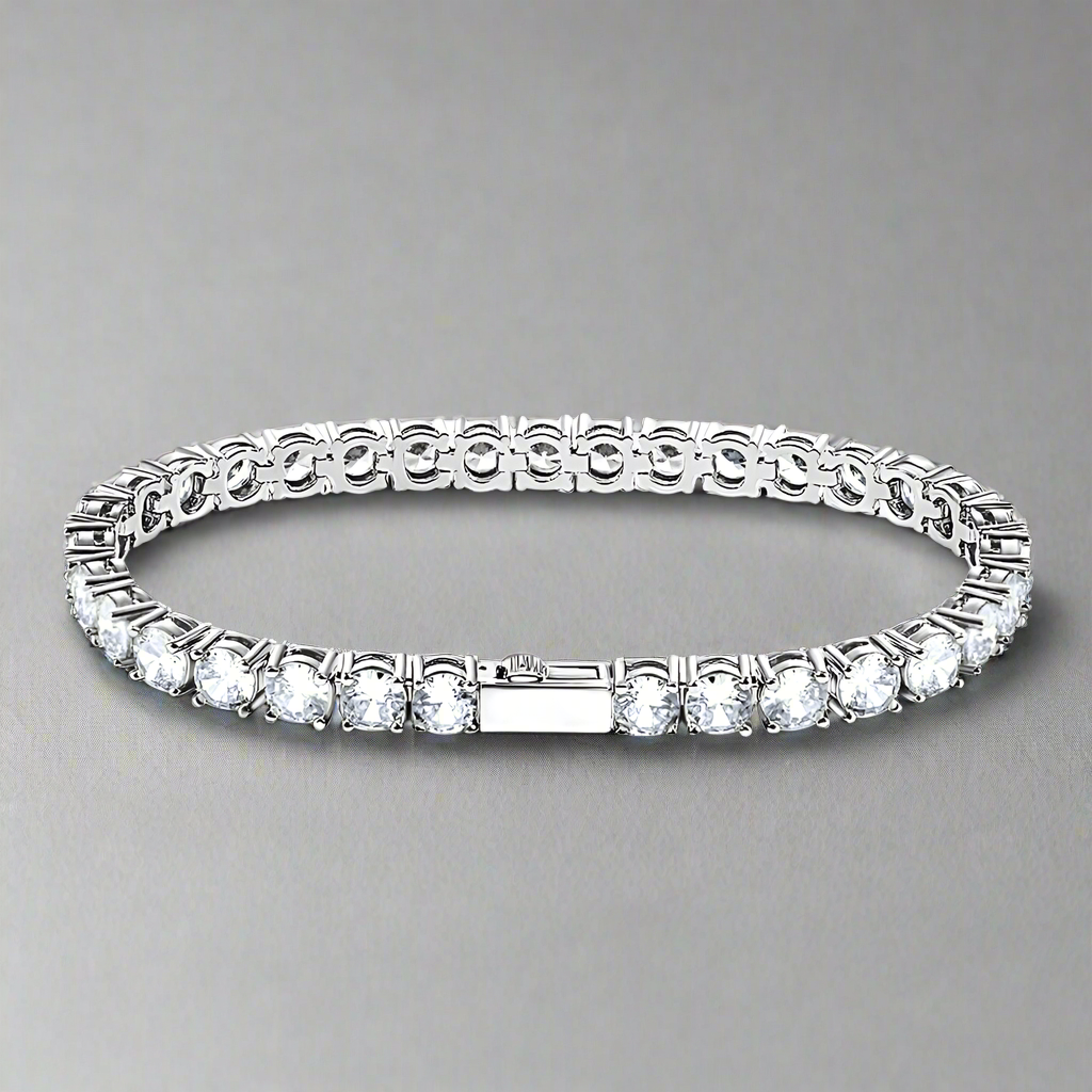 Tennis Bracelet - White Gold